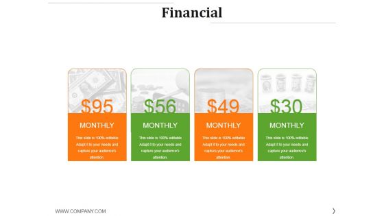 Financial Ppt PowerPoint Presentation Ideas Visual Aids