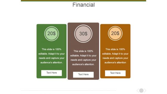 Financial Ppt PowerPoint Presentation Infographic Template Template