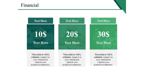 Financial Ppt PowerPoint Presentation Model Shapes