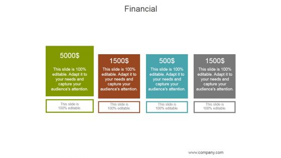 Financial Ppt PowerPoint Presentation Slide Download