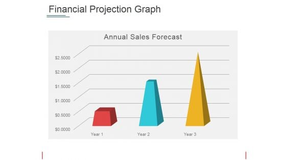 Financial Projection Graph Template 1 Ppt PowerPoint Presentation Icon Summary