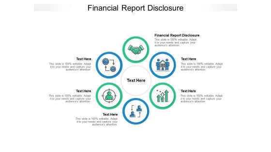 Financial Report Disclosure Ppt PowerPoint Presentation Styles Slide Cpb Pdf