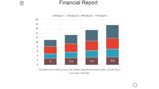 Financial Report Ppt PowerPoint Presentation Styles Skills