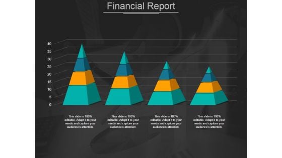 Financial Report Ppt PowerPoint Presentation Summary Gridlines