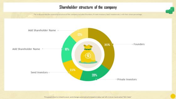 Financial Reporting To Analyze Shareholder Structure Of The Company Graphics PDF