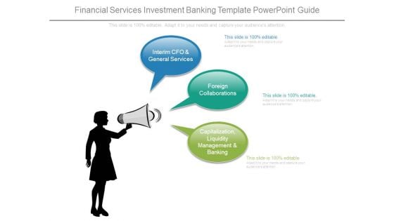 Financial Services Investment Banking Template Powerpoint Guide