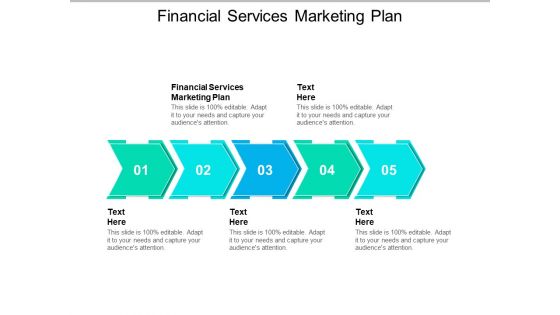 Financial Services Marketing Plan Ppt PowerPoint Presentation Show Files Cpb