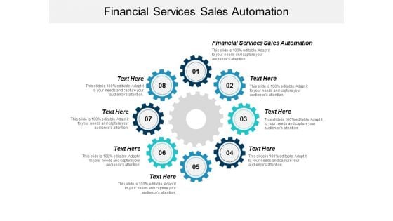 Financial Services Sales Automation Ppt Powerpoint Presentation Graphics Cpb