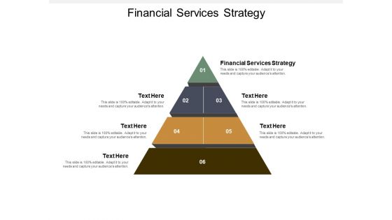 Financial Services Strategy Ppt PowerPoint Presentation Ideas Inspiration Cpb