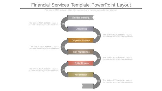Financial Services Template Powerpoint Layout Financial Services Template Powerpoint Layout