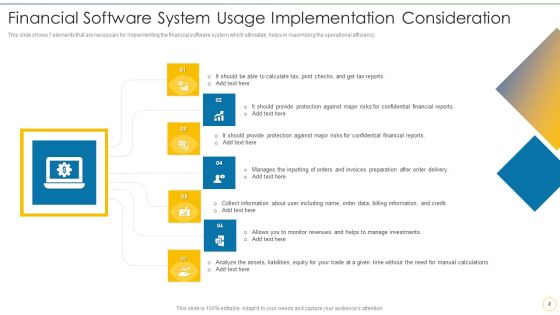 Financial Software Systems Deployment Factors Ppt PowerPoint Presentation Complete Deck With Slides Slide02