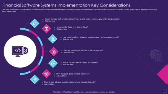Financial Software Systems Implementation Key Considerations Digital Transformation Toolkit Accounting Finance Structure PDF Financial Software Systems Implementation Key Considerations Digital Transformation Toolkit Accounting Finance Structure PDF