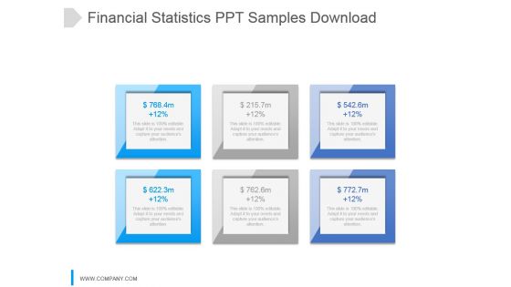 Financial Statistics Ppt Samples Download