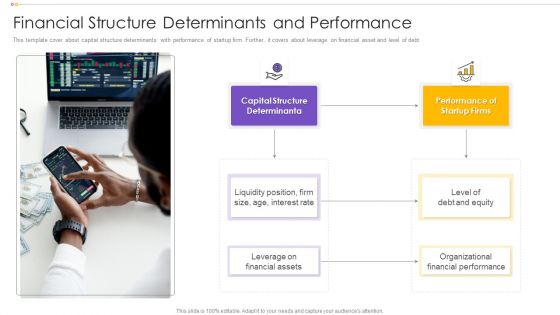 Financial Structure Determinants And Performance Mockup PDF