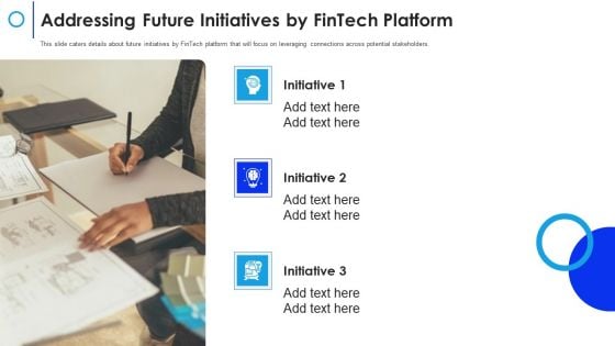 Financial Technology Firm Addressing Future Initiatives By Fintech Platform Add Formats PDF