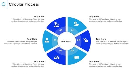 Financial Technology Firm Circular Process Ppt Styles Inspiration PDF