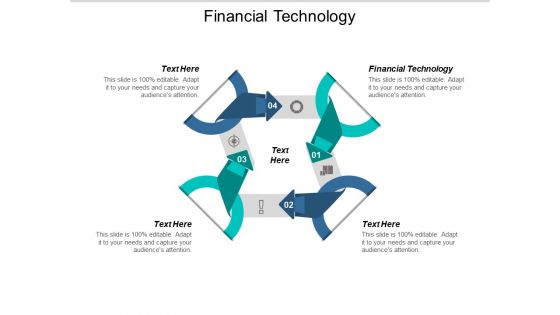 Financial Technology Ppt PowerPoint Presentation Icon Cpb