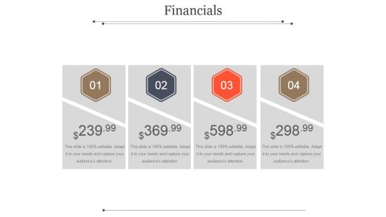 Financials Ppt PowerPoint Presentation Good Financials Ppt PowerPoint Presentation Good