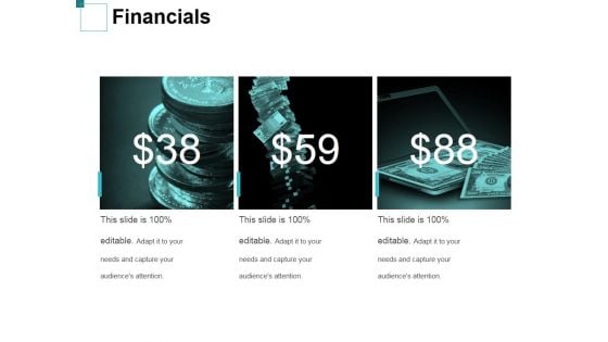 Financials Ppt PowerPoint Presentation Ideas Aids