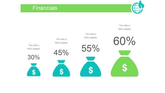 Financials Ppt PowerPoint Presentation Shapes