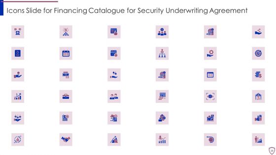 Financing Catalogue For Security Underwriting Agreement Ppt PowerPoint Presentation Complete Deck With Slides