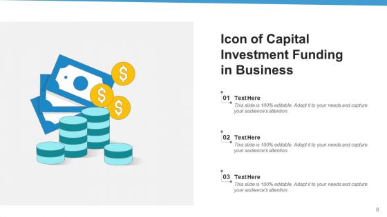 Financing Icon Investment Business Ppt PowerPoint Presentation Complete Deck