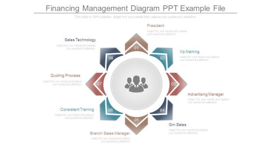 Financing Management Diagram Ppt Example File