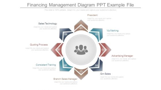 Financing Management Diagram Ppt Example File