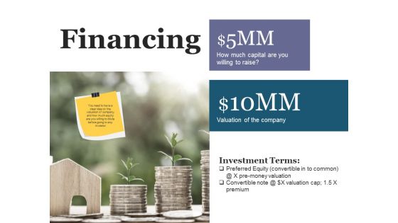 Financing Ppt PowerPoint Presentation Infographics Elements