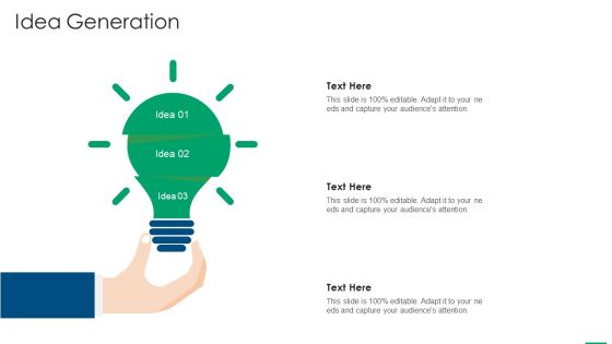 Financing Slides Idea Generation Microsoft PDF