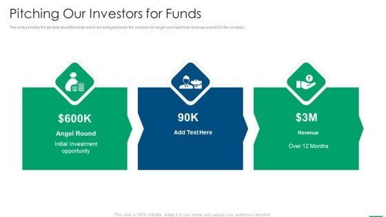 Financing Slides Pitching Our Investors For Funds Structure PDF