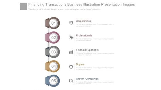 Financing Transactions Business Illustration Presentation Images