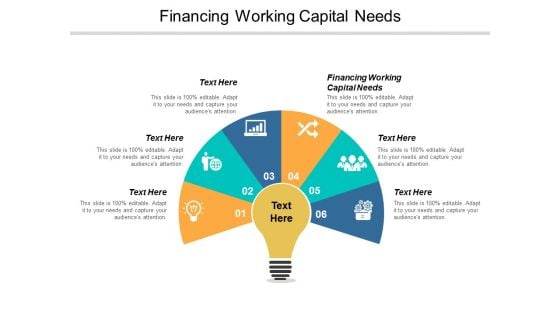 Financing Working Capital Needs Ppt PowerPoint Presentation Styles Format Cpb