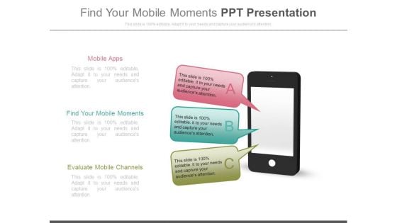 Find Your Mobile Moments Ppt Presentation