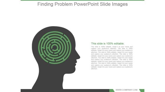 Finding Problem Powerpoint Slide Images