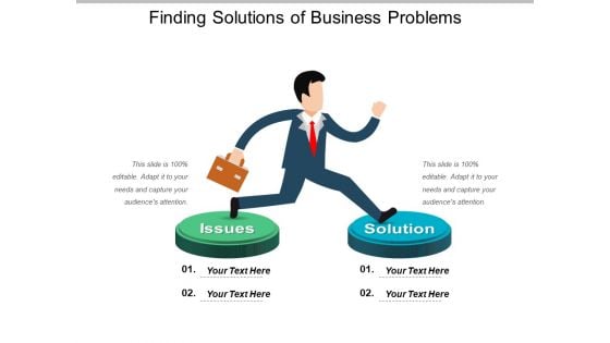 Finding Solutions Of Business Problems Ppt PowerPoint Presentation Gallery Ideas PDF