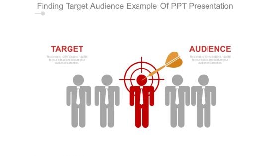 Finding Target Audience Example Of Ppt Presentation