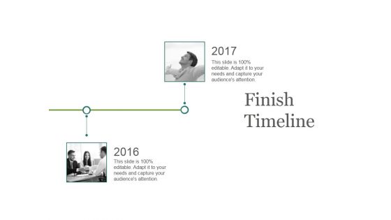 Finish Timeline Ppt PowerPoint Presentation Deck