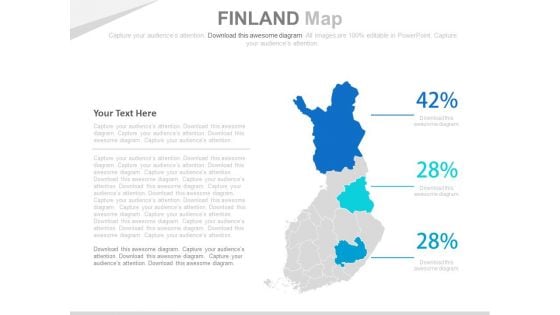Finland Map With Economic Data Analysis Powerpoint Slides Finland Map With Economic Data Analysis Powerpoint Slides