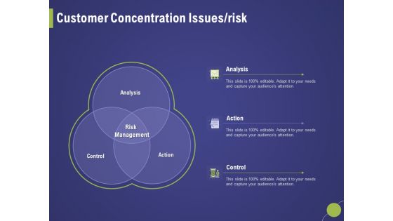 Firm Capability Assessment Customer Concentration Issues Risk Ppt Ideas Sample PDF