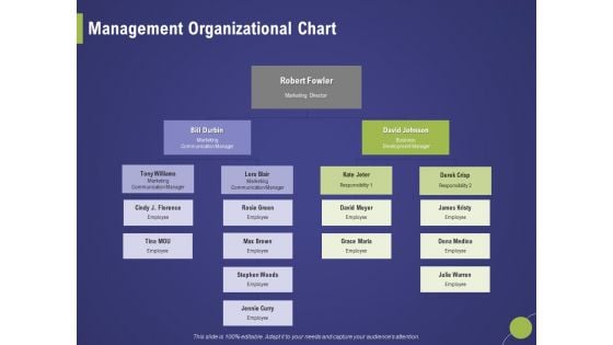 Firm Capability Assessment Management Organizational Chart Ppt Infographic Template Example 2015 PDF