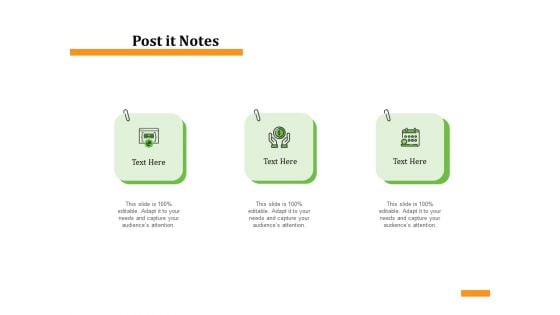 Firm Condition Assessment Post It Notes Ppt Portfolio Pictures PDF