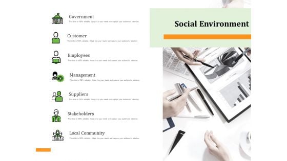 Firm Condition Assessment Social Environment Ppt Model File Formats PDF