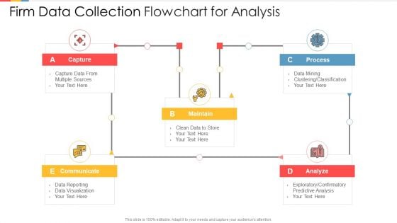 Firm Data Collection Flowchart For Analysis Template PDF