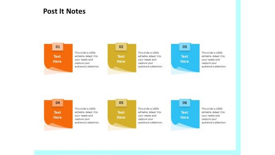 Firm Productivity Administration Post It Notes Ppt PowerPoint Presentation File Graphics Download PDF