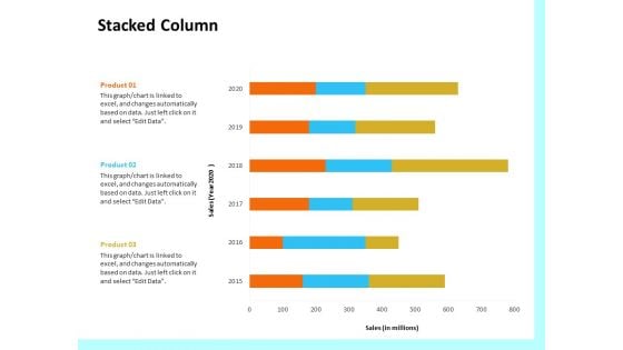 Firm Productivity Administration Stacked Column Ppt PowerPoint Presentation Model Clipart Images PDF