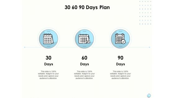 Fiscal Management 30 60 90 Days Plan Ppt Show Styles PDF