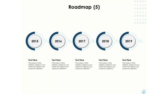 Fiscal Management Roadmap 2015 To 2019 Ppt Portfolio Slide Download PDF