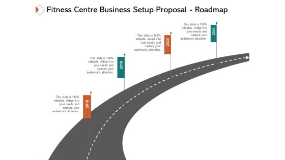 Fitness Centre Business Setup Proposal Roadmap Ppt File Professional PDF