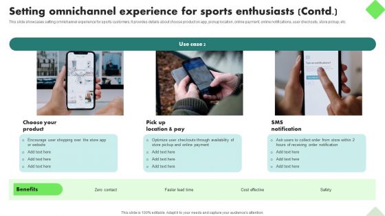 Fitness Product Promotion Campaigns Setting Omnichannel Experience For Sports Enthusiasts Formats PDF